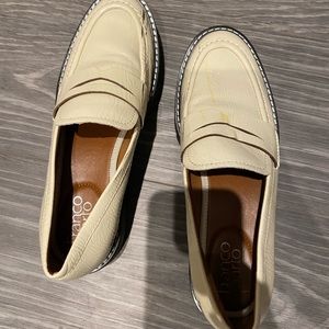 Franco Sarto Balin Lug Sole Loafers size 7